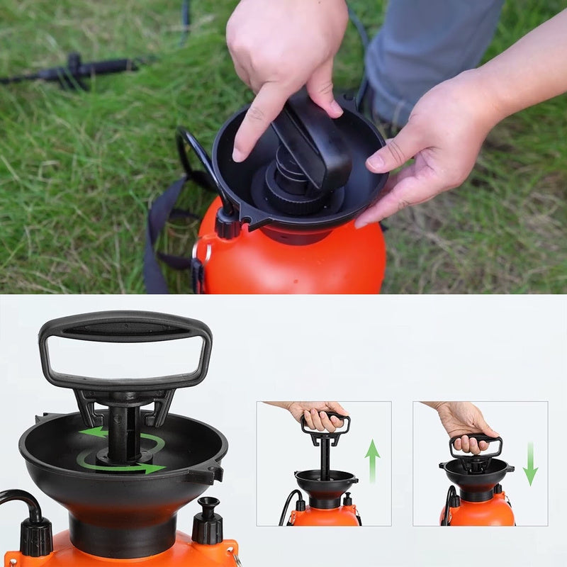 Druck-Sprühgerät, 8L für Garten und Terrasse – Detailansicht 5