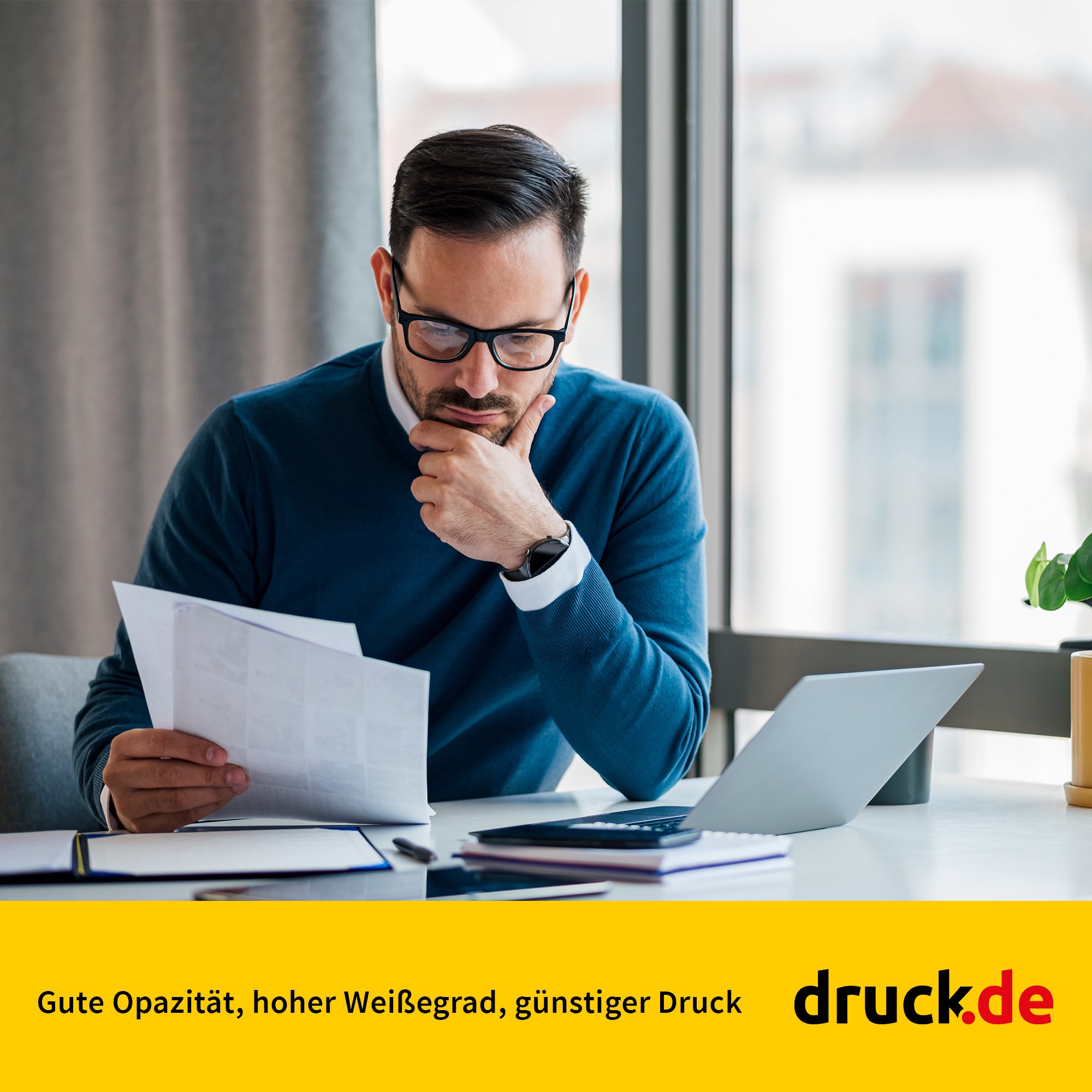 Drucker- & Kopierpapier, Basic 2.500 Blatt für Büro und Homeoffice – Detailansicht 4