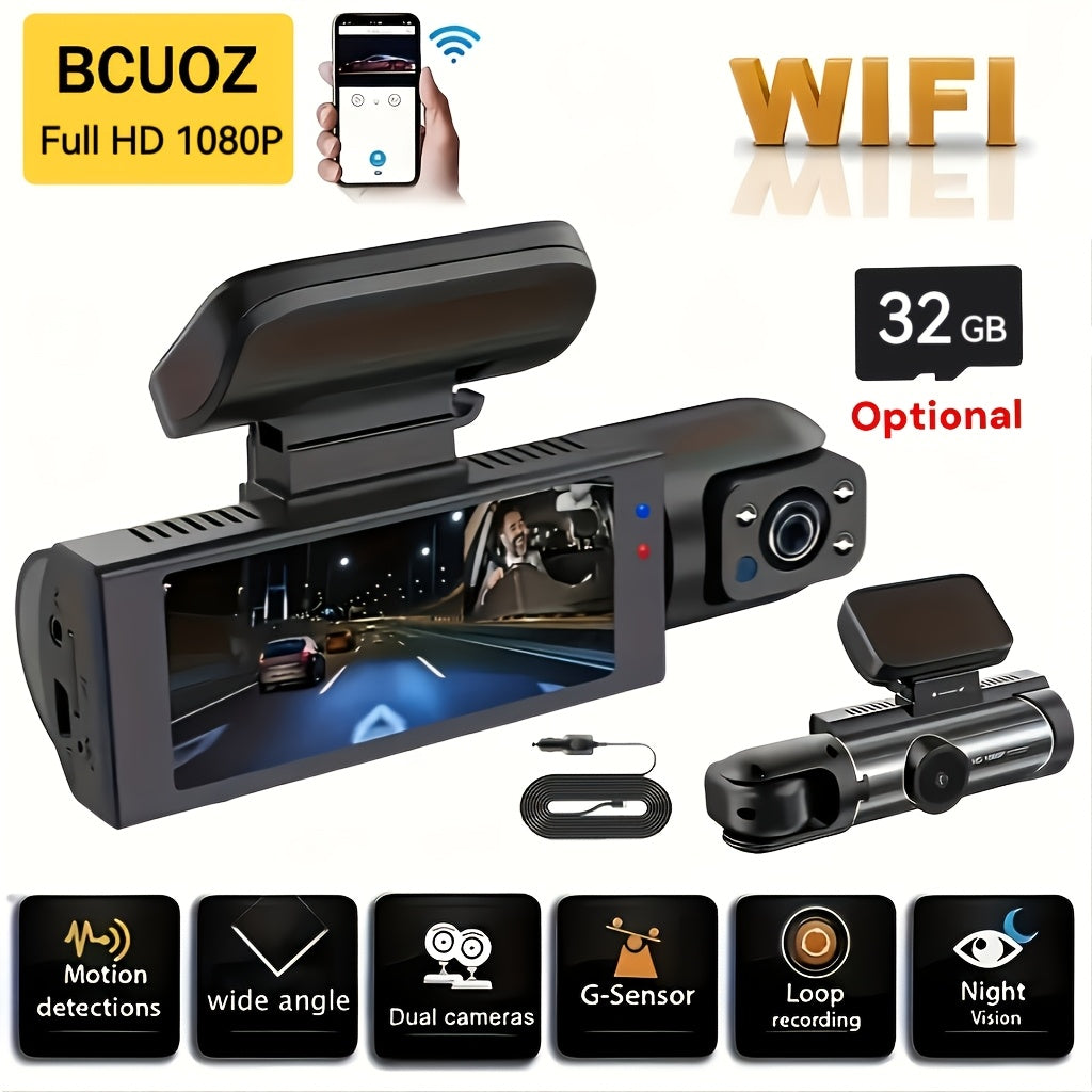 Dual Dashcam, M8-Keine Karte für Fahrzeug und unterwegs – Detailansicht 7