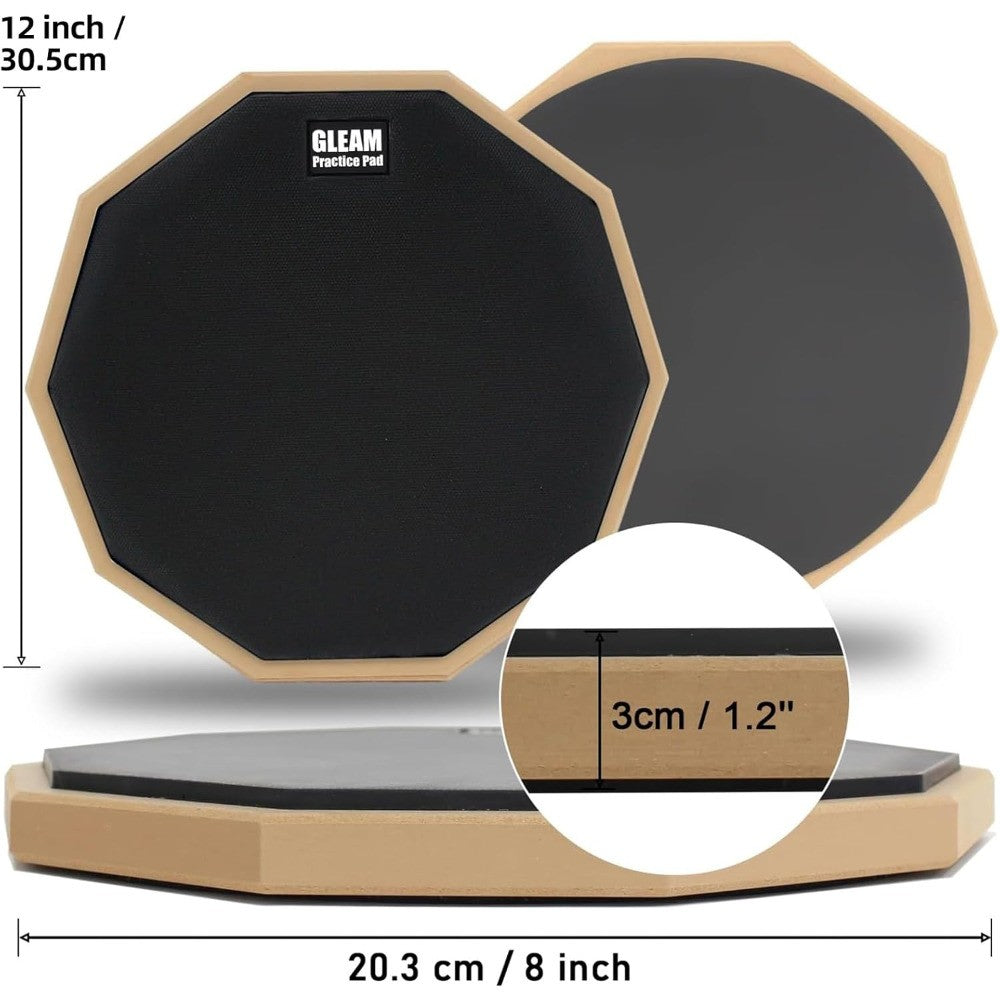 Dumb Drum Übungs-Pad, 1 Satz für Alltag und Zuhause – Detailansicht 8