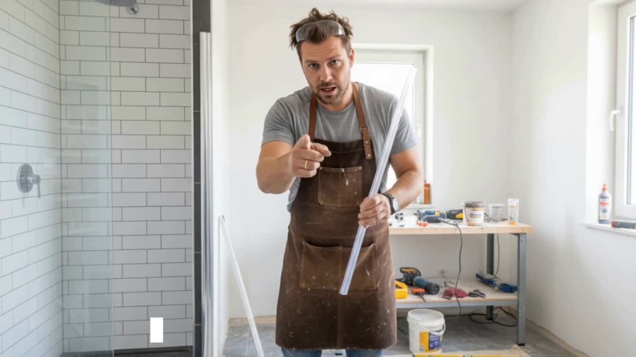 Duschdichtung für Glastüren (5-8mm), 80 cm für Badezimmer und Haushalt – Detailansicht 9