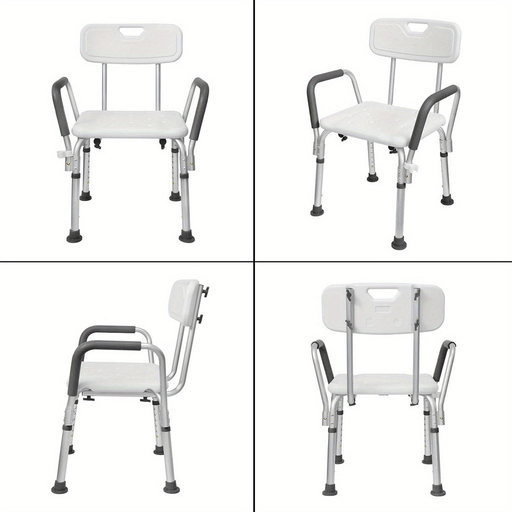 Duschklappsitz, Aluminium für Badezimmer und Haushalt – Detailansicht 8