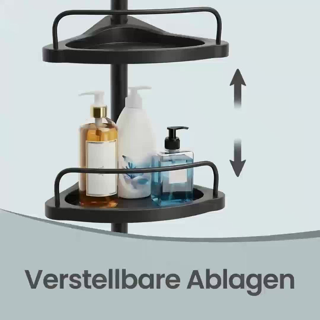 Duschregal, mit 4 Ablagen für Zuhause – Detailansicht 7