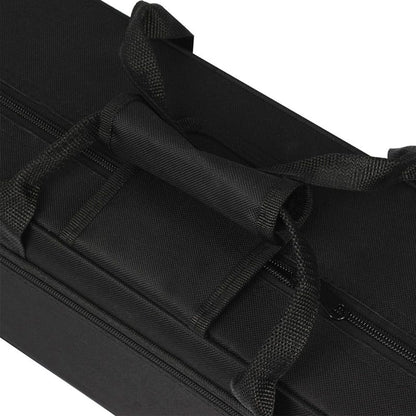 elegantstunning Tragbare Trompeten Aufbewahrungsbox Trompetenkoffer Verdickter Leichter Rucksack Verstellbare Träger Blasinstrumente Zubehör Schwarz