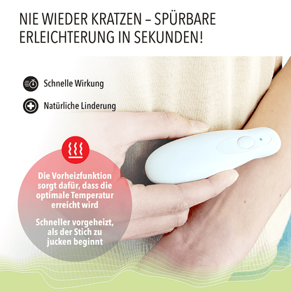 USB-C Mückenstich Insektenstichheiler, Hitzestift, Hitzestift gegen Insektenstiche, USB-C, heißer Stift gegen Insektenstiche, effektiv gegen Juckreiz bei Stichen von Insekten, perfekt für Camping