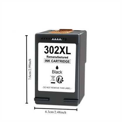 Druckerpatronen-Ersatz für HP 302 Patronen Multipack für HP 302 XL Deskjet 3630 3636 3638 3639 1110 2130 3633 Envy 4525 4520 4522 4527 Officejet 3831 3830 3833 5230