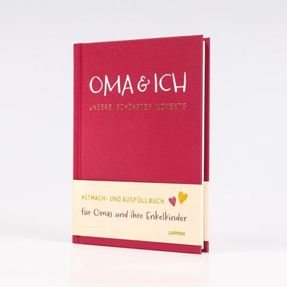 Oma und ich unsere schönsten Momente - Mitmach und Ausfüllbuch für Omas und ihre Enkelkinder Kreatives Erinnerungsbuch zum Ausfüllen und Eintragen - Lappan Verlag - Buch - 160 S. - Deutsch - 2025 - Lappan Verlag - EAN 9783830364603