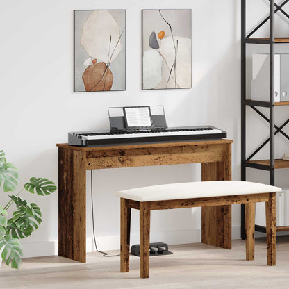 vidaXL Klavierständer Holzständer Musikständer Musikalisches Zubehör Instrumentenhalter Keyboard Möbel Studio Ständer Übungsständer Indoor Musiker Ständer Synthesizer Ständer