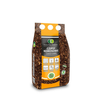 Biovita Kokoschips Kokosflock 5L Substrat Faser für Pflanzen und Blumen