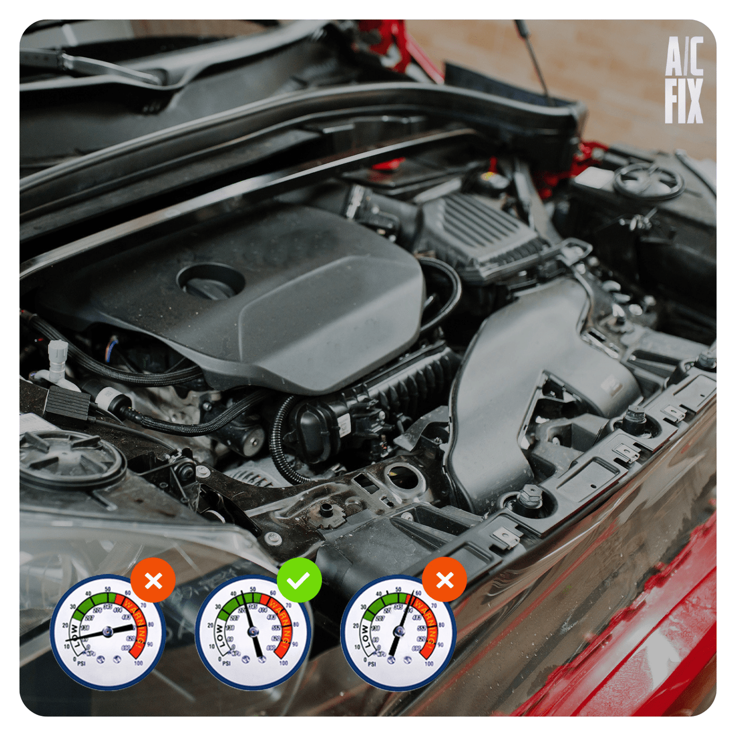 2x 3-in-1 R134a-Kältemittel für Klimaanlage + Manometer-Schlauch, DIY-Auto-Klimaanlagen-Aufpump-Set, Öl, Dichtmittel, wiederverwendbarer Kanister, Selbstbedienung-Auto-Klimaanlage, kompatibel mit Fahrzeugen von 1994-2016, breite Kompatibilität mit Fahrzeu