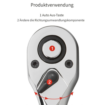 171-teiliges Standard-Steckschlüssel-Set, Ratschenschlüssel, Drehmomentschlüssel-Set, für Autoreparatur, Heimwerker-Werkzeugset, Robuste Kombinationswerkzeugkiste, Autoteile, Werkstatt-Schlüssel, Werkstattwerkzeug-Steckschlüssel-Set, Mechanikerwerkzeuge,
