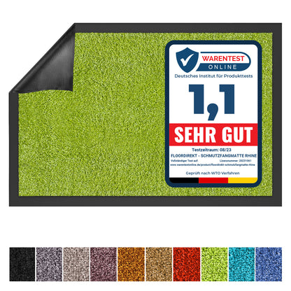 Schmutzfangmatte – Testsieger Preis-Leistung (Note 1,1) – Fußmatte für Innen & Außen – Robuster Türvorleger in vielen Größen und Varianten