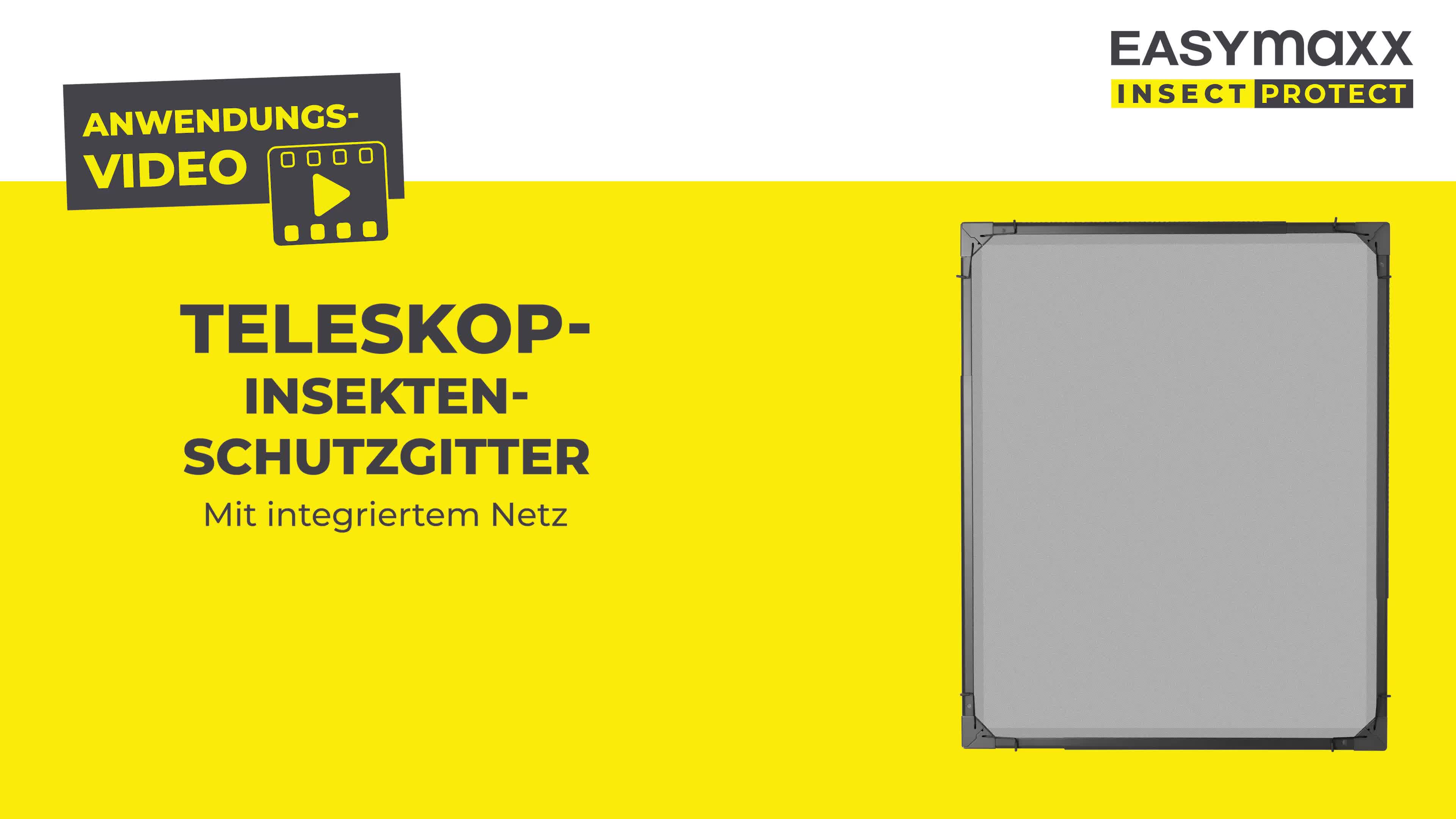 EASYmaxx Moskitonetz Magic Fit, weiß für Fenster und Garten – Detailansicht 20