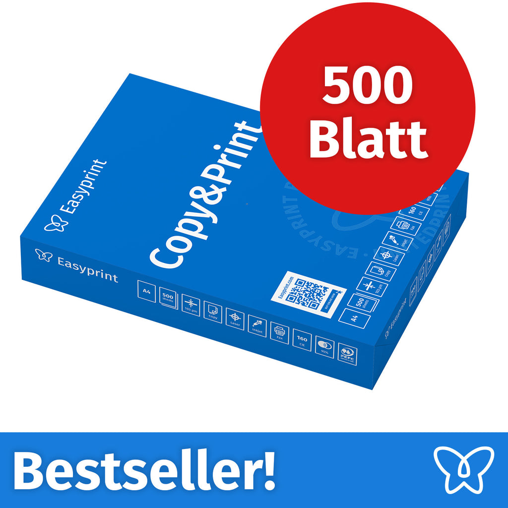 Easyprint Druckerpapier Kopierpapier, 1 x 500 für Alltag und Zuhause – Detailansicht 3