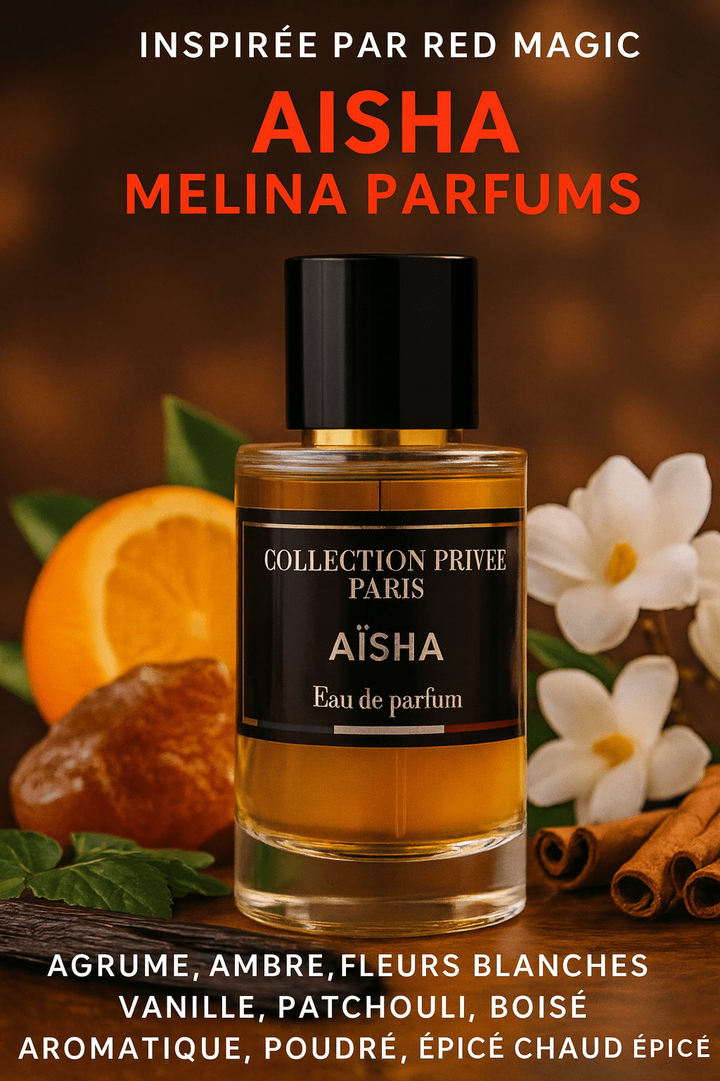 Eau de Parfum, Aisha Mixed für Alltag und besondere Anlässe – Detailansicht 6