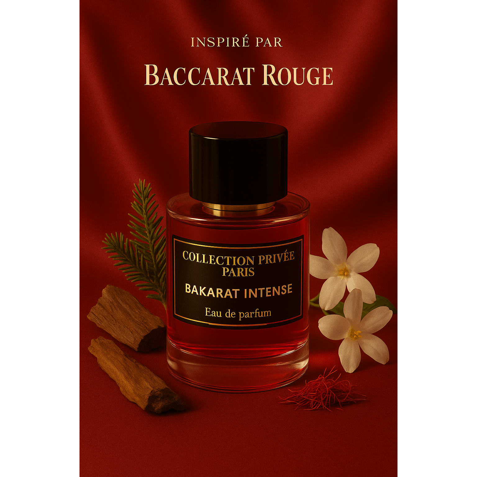 Eau de Parfum, Bakarat Intese Unisex für Alltag – Hauptansicht