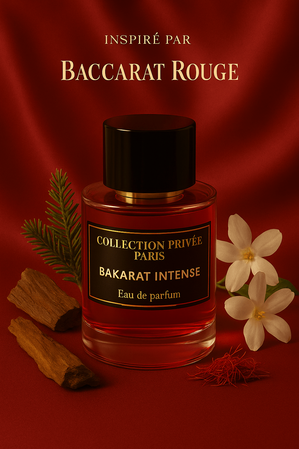 Eau de Parfum, Bakarat Intese Unisex für besondere Anlässe – Detailansicht 6