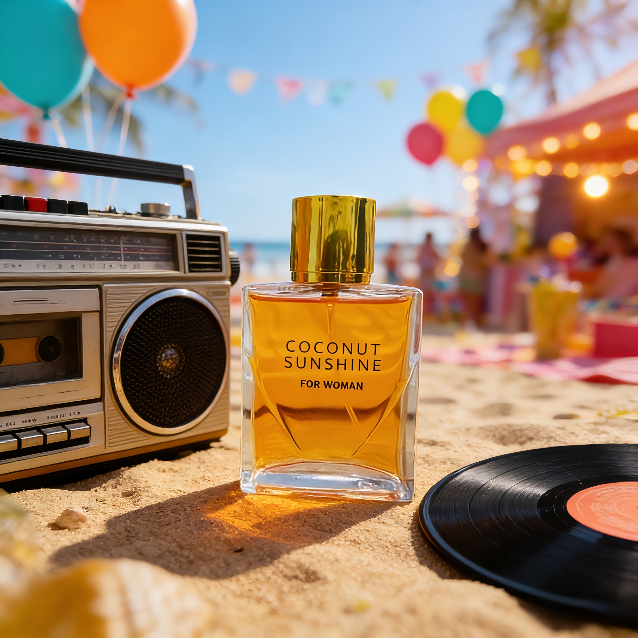 Eau de Parfum, COCONUT SUNSHINE für Alltag und besondere Anlässe – Detailansicht 3
