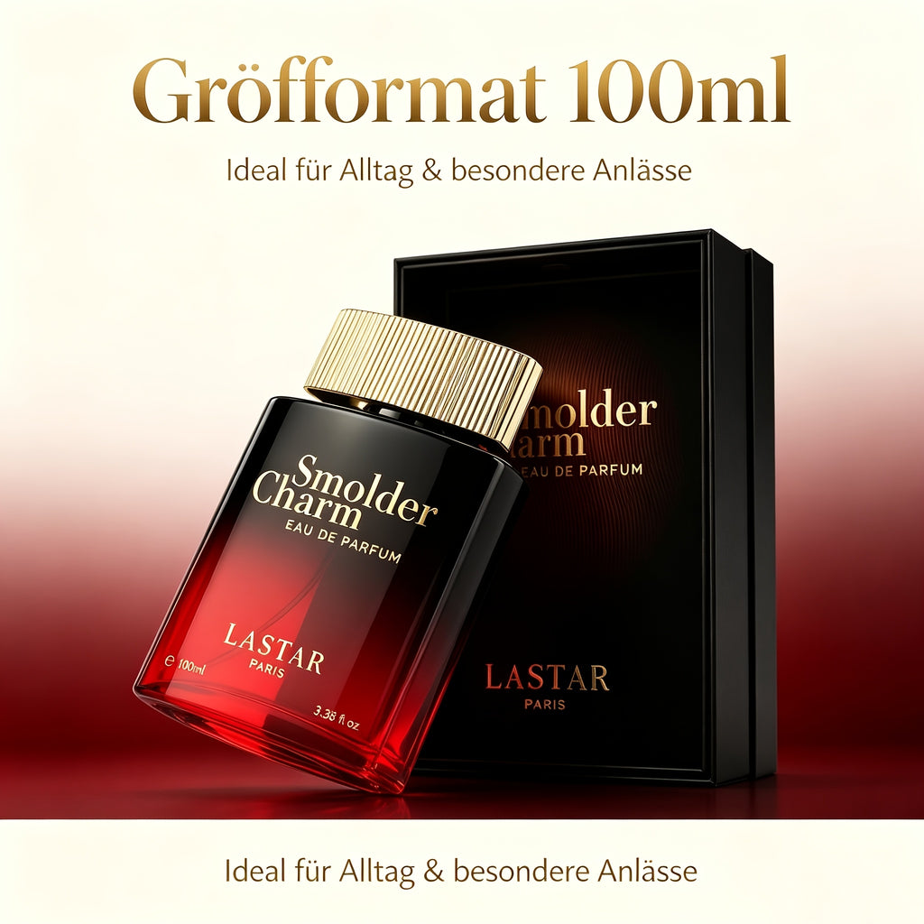 Eau de Parfum, LASTAR Ambery Würziges Herrenparfum für Alltag – Detailansicht 3