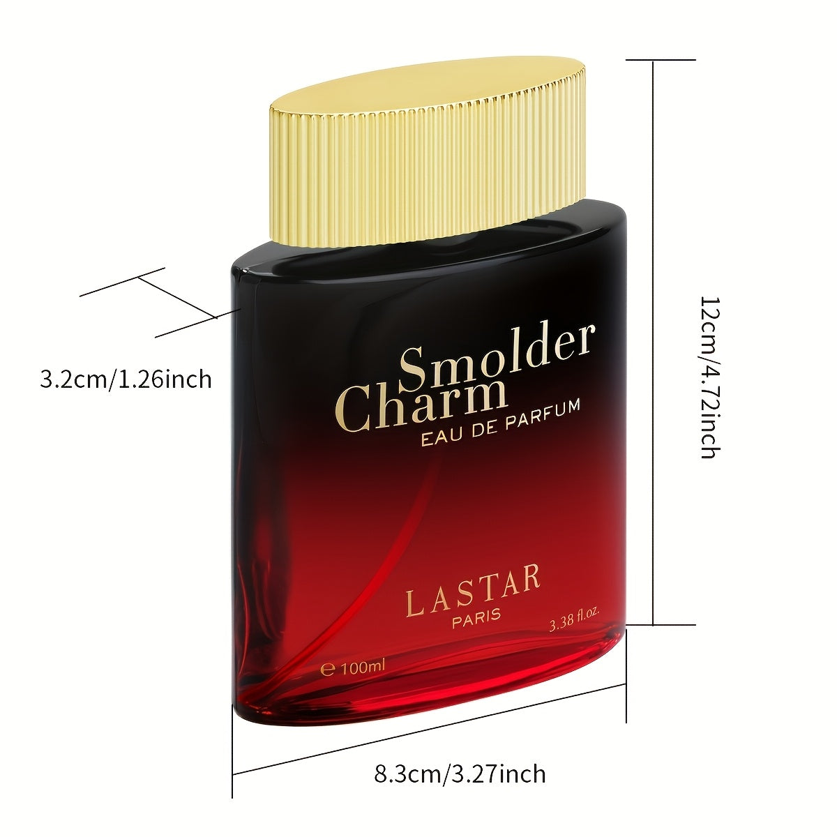 Eau de Parfum, LASTAR Ambery Würziges Herrenparfum für besondere Anlässe und Alltag – Detailansicht 10