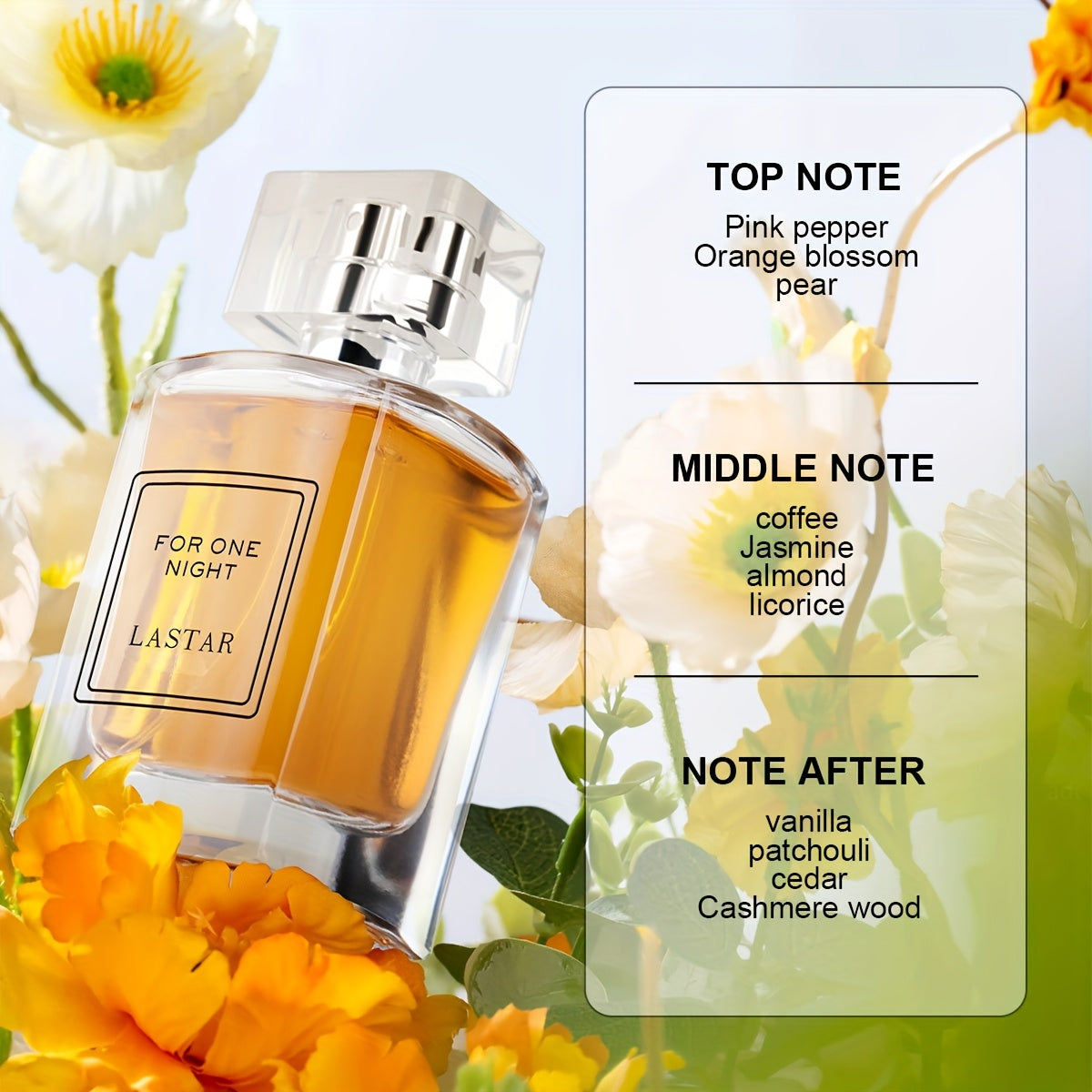 Eau de Parfum, LASTAR Pheromon Langzeit für besondere Anlässe und Camping – Detailansicht 3