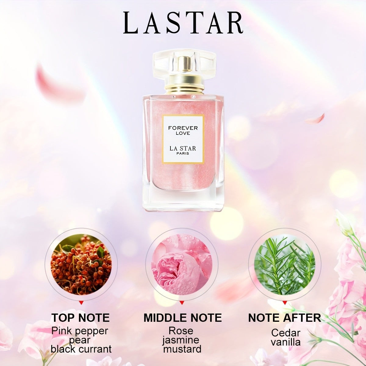 Eau de Parfum, LASTAR Premium Blumen für Alltag – Detailansicht 15
