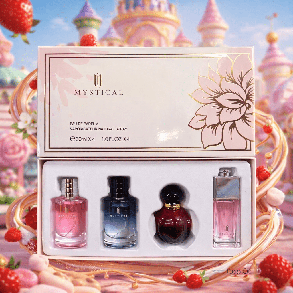 Eau de Parfum, MYSTICAL - MYSTICAL WEIßES BOXSET *4 für Alltag – Hauptansicht