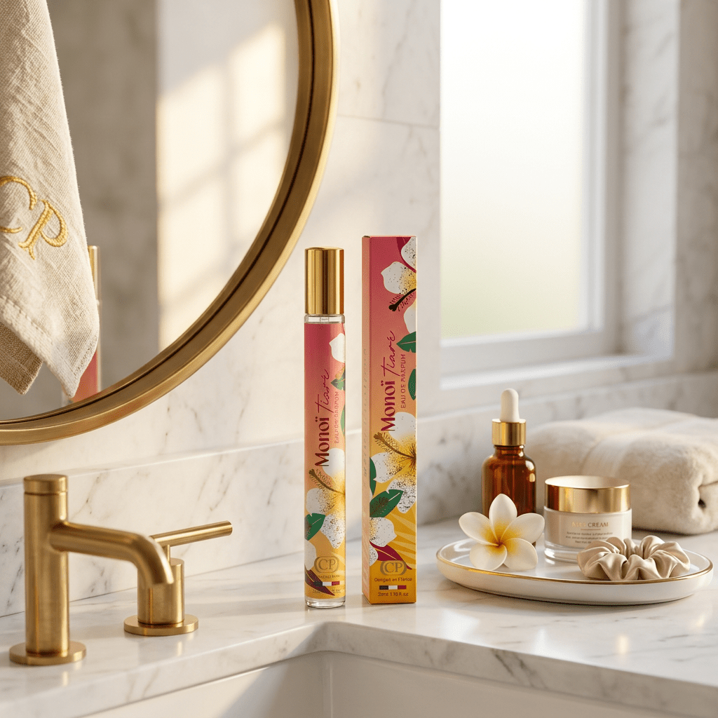 Eau de Parfum, Tropisches Monoï für Alltag und besondere Anlässe – Detailansicht 2