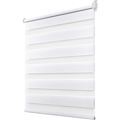 Sekey 1 Stk. Doppelrollos Klemmfix ohne Bohren für Fenster, Doppelrollos 100 cm breit, Duo Rollos Sonnenschutz, geeignet für Wohnzimmer, Schlafzimmer und Büros, einfache Installation