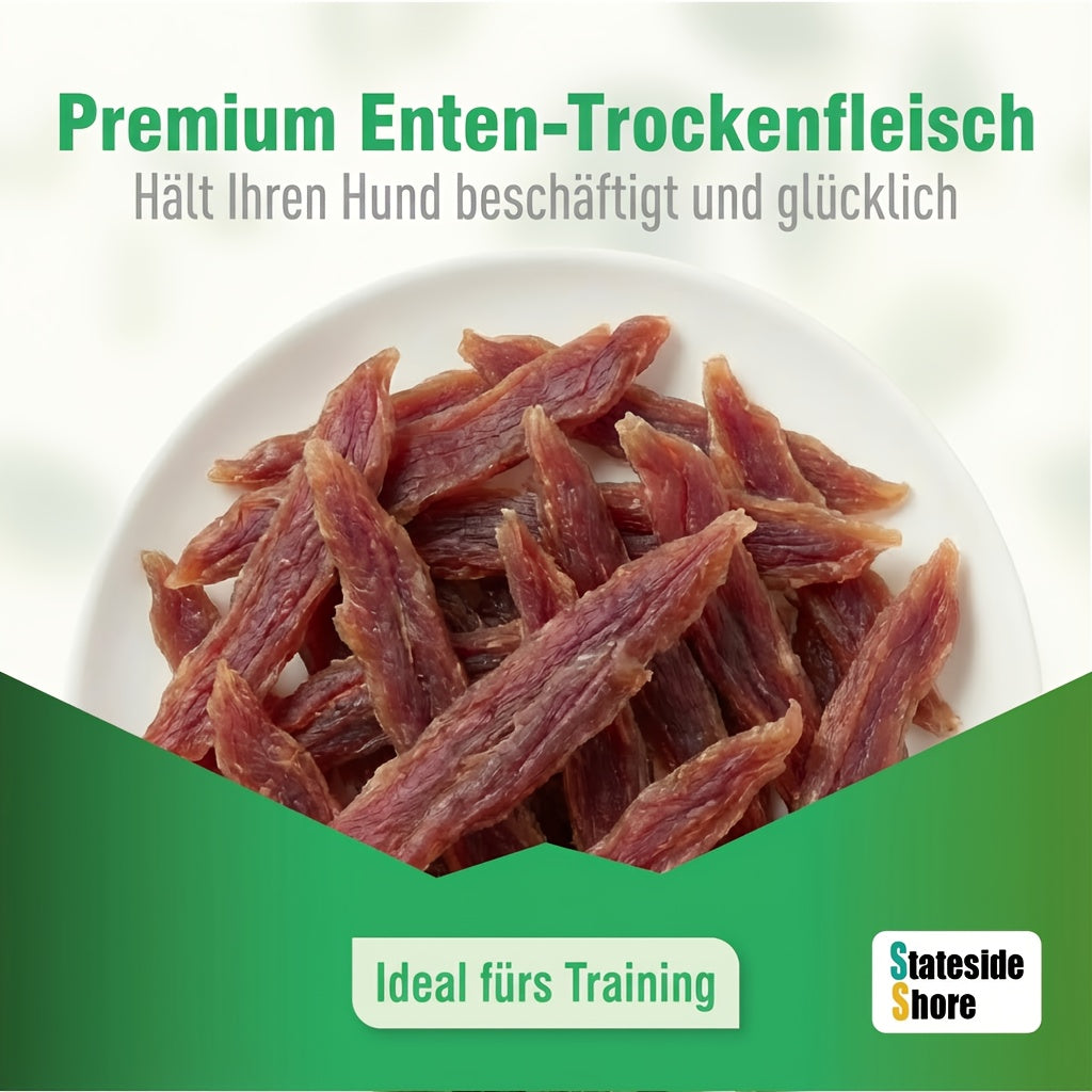 Echte Entenbrust-Jerky-Hundeleckerlis, 446g (2 x 223g Packungen) für Haustiere und Zuhause – Detailansicht 9
