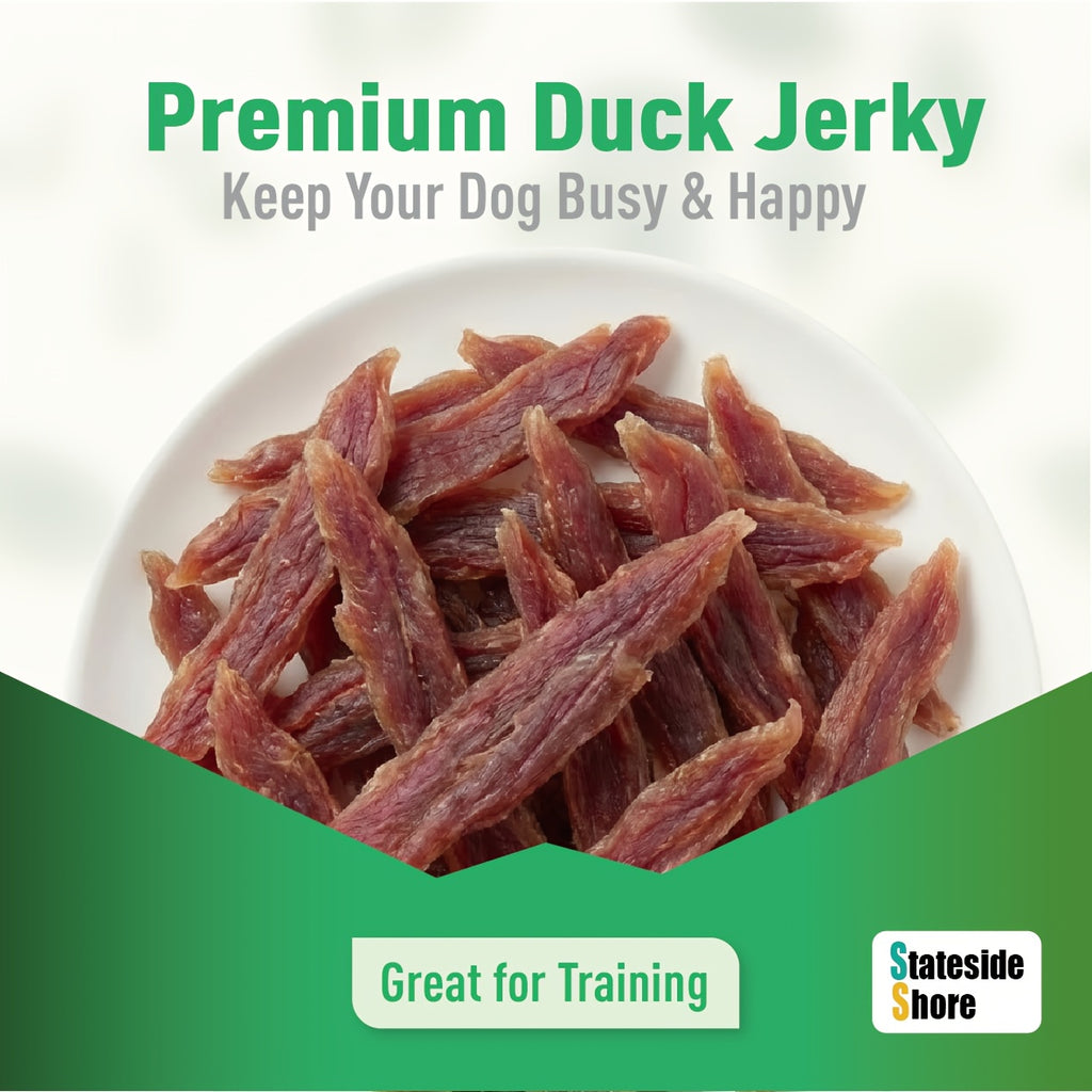 Echte Entenbrust-Jerky-Hundeleckerlis, 446g (2 x 223g Packungen) für Haustiere und Zuhause – Detailansicht 13