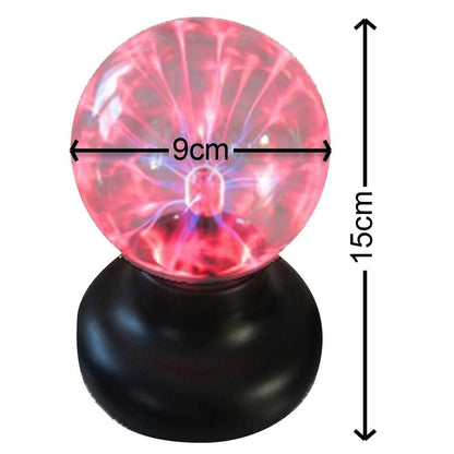Plasma Ball Rot 15cm Plasmakugel