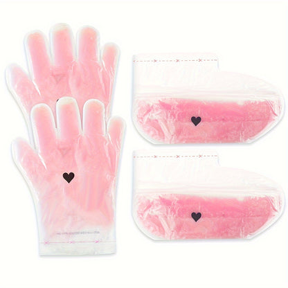 WAXKISS Lavendel Handwachs-Feuchtigkeitspflegeset Handmaske  Fußmaske Geschenkbox Glättet  nimmt Feuchtigkeit schnell auf Weiche Haut schaffen Ein zartes Erlebnis für Hände  Füße Präzise Pflege für Hände  Füße Geeignet für Hand-  Fußpflege