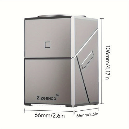 ZEEHOO kabellose Ladestation, CubeTrick-X Qi2 15W Schnellladung, 3-in-1 kabellose Ladestation für iPhone 15, 14, 13, 12 Serie, Kopfhörer  iWatch