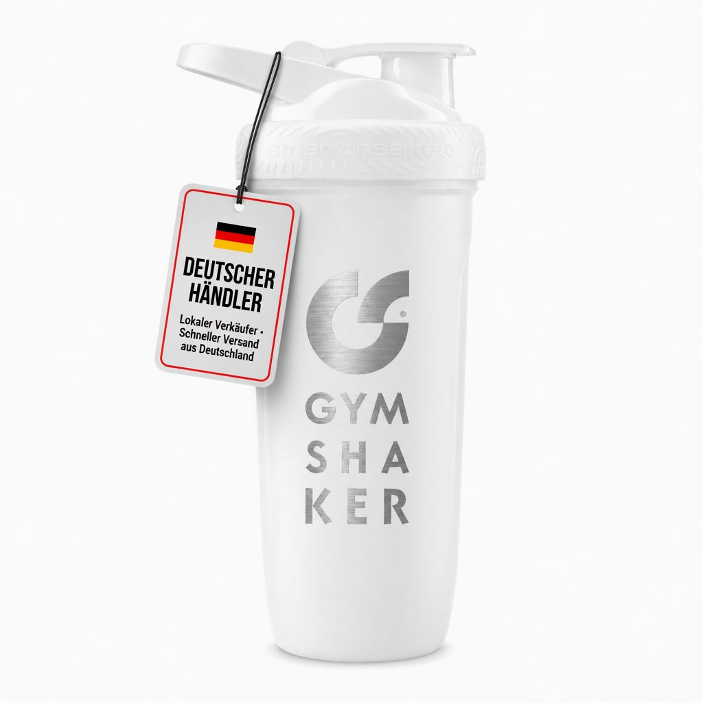 Edelstahl Protein Shaker, 900ml für cremige Shakes und Alltag – Detailansicht 7