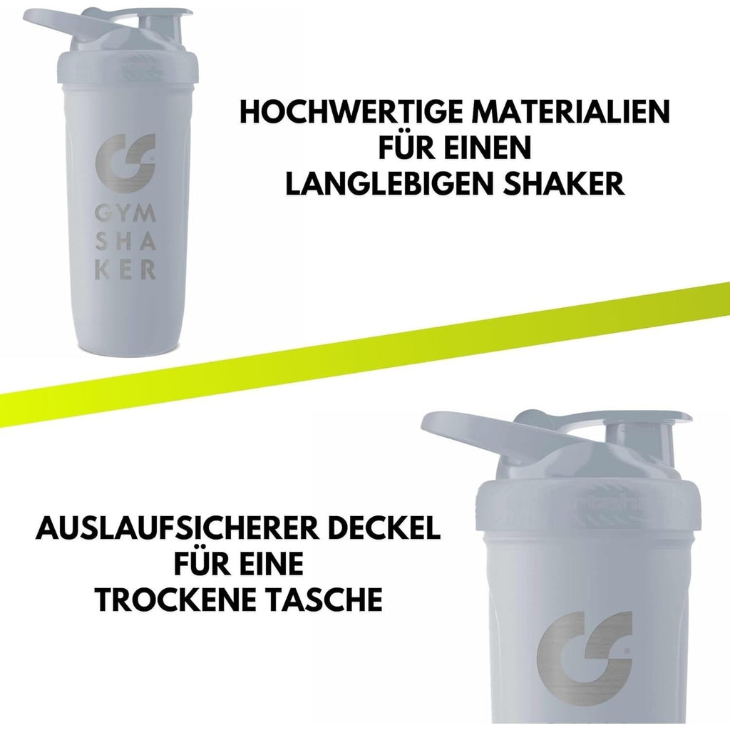 Edelstahl Protein Shaker, 900ml für cremige Shakes und Alltag – Detailansicht 18