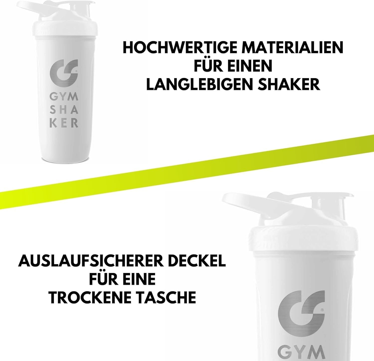 Edelstahl Protein Shaker, 900ml für cremige Shakes und Alltag – Detailansicht 28