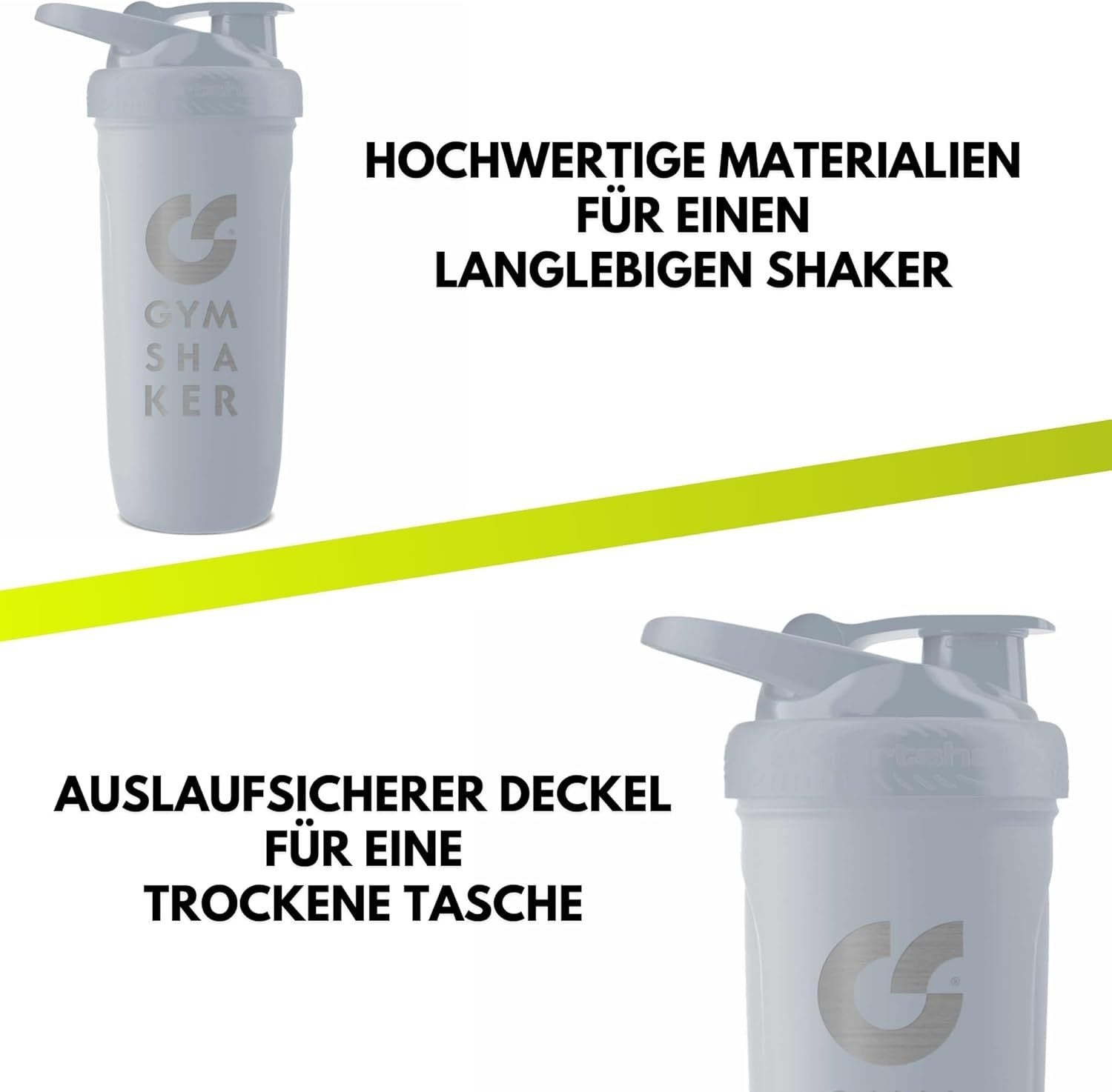 Edelstahl Protein Shaker, 900ml für cremige Shakes und Alltag – Detailansicht 33