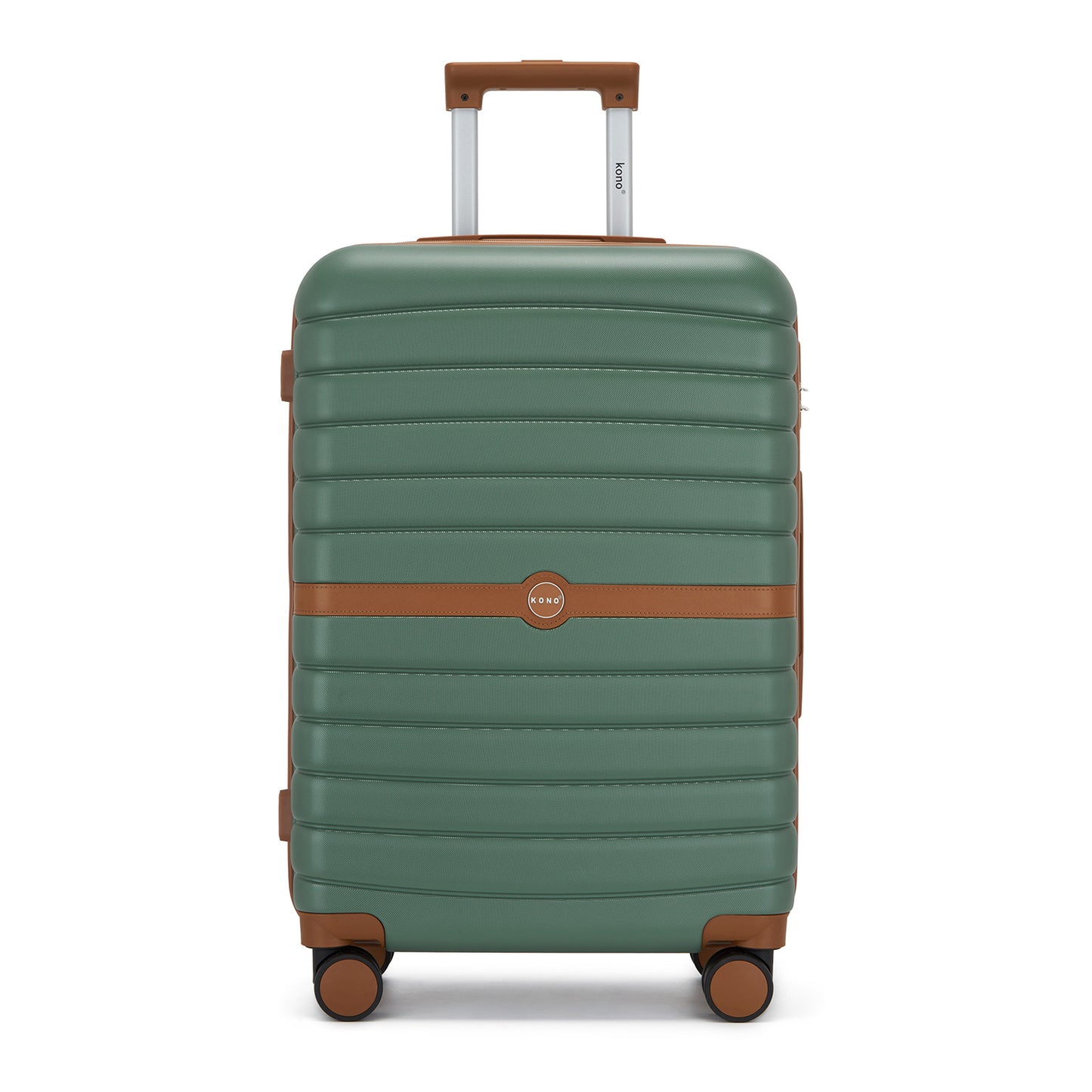 20 Zoll 24 Zoll 28 Zoll Kono Koffer Gepäck ABS+PC Camping Streifendesign mit Colour-Block Details Hartschale mit Spinner Rädern Black Friday Thanksgiving Weihnachtsgeschenk