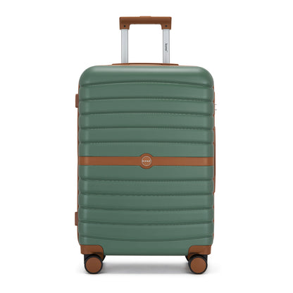 20 Zoll 24 Zoll 28 Zoll Kono Koffer Gepäck ABS+PC Camping Streifendesign mit Colour-Block Details Hartschale mit Spinner Rädern Black Friday Thanksgiving Weihnachtsgeschenk