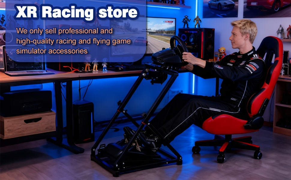 Ein zusammenklappbares Rennrad-Ständer, kompatibel mit Logitech G29 für Fahrzeug und unterwegs – Detailansicht 4