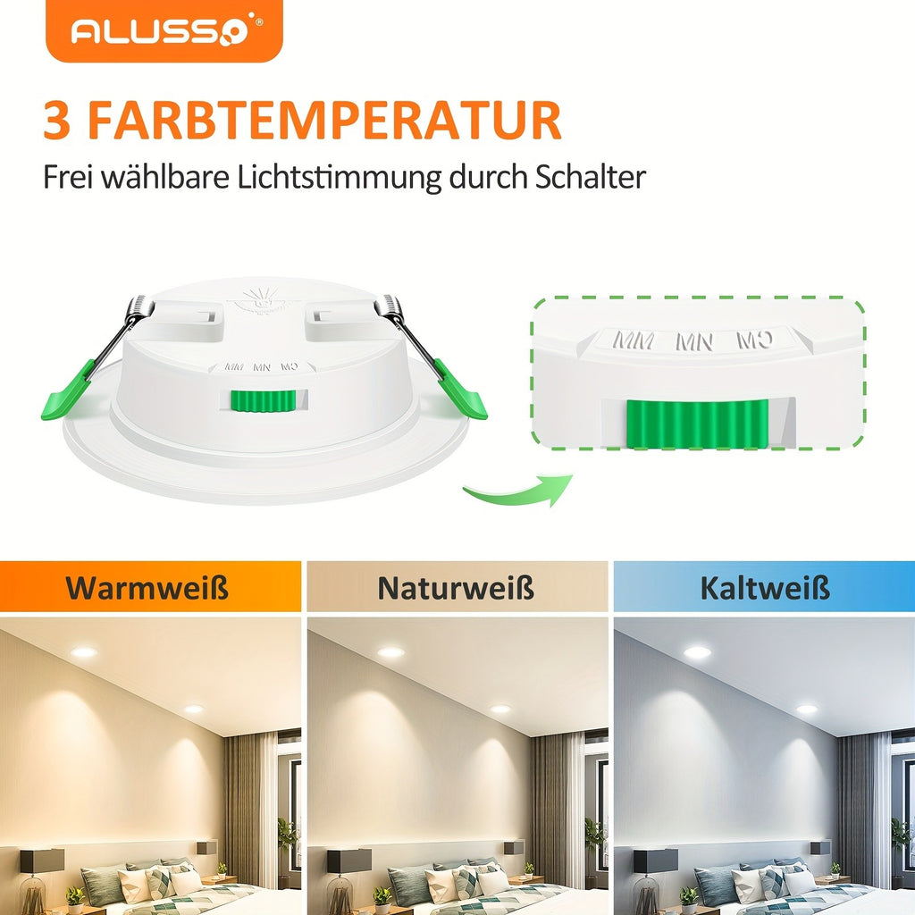 Einbauleuchten, LED-Beleuchtung für Küche und Essbereich – Detailansicht 15