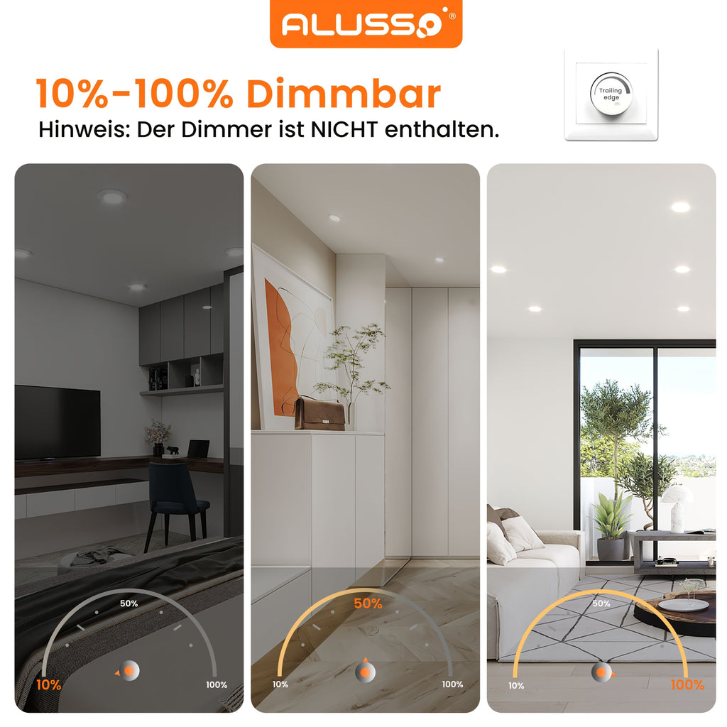 Einbauleuchten, LED-Beleuchtung für Küche und Essbereich – Detailansicht 16