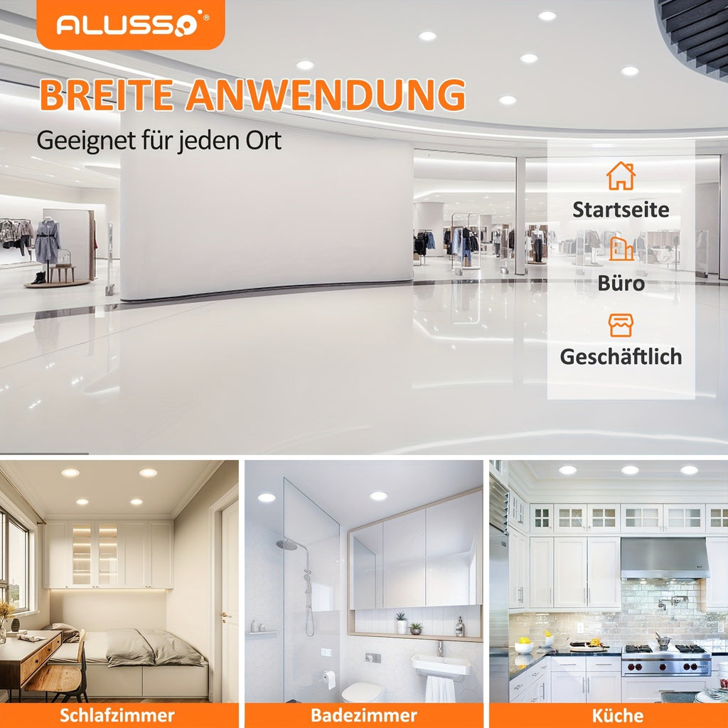 Einbauleuchten, LED-Beleuchtung für Küche und Essbereich – Detailansicht 17