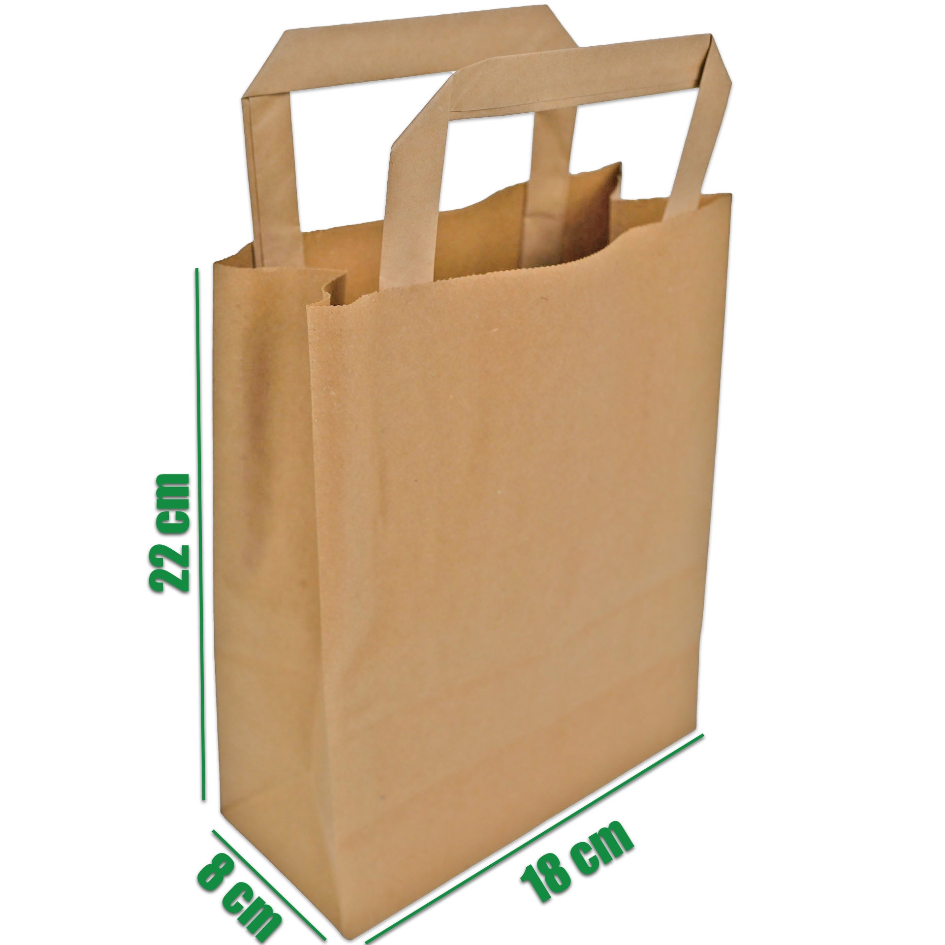 Einkaufstaschen mit weichem Schlaufengriff, 8 x 22 cm für Alltag und Zuhause – Detailansicht 3