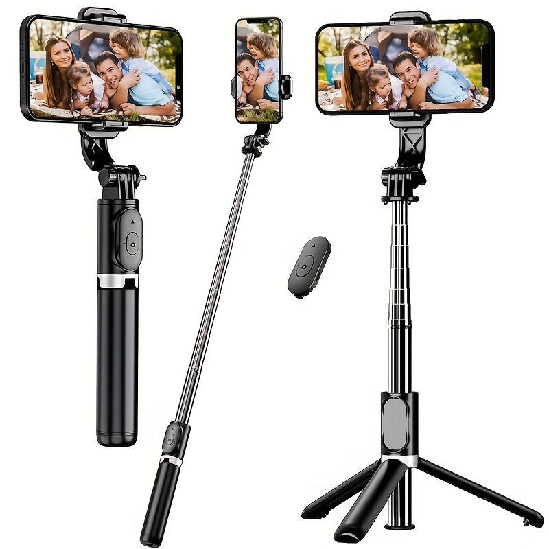 Einziehbarer Selfie-Stick, 360° drehbar für Schlafzimmer und Bett – Hauptansicht
