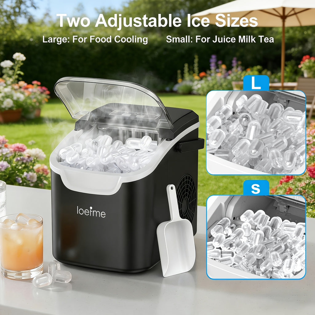 Eiswürfelmaschine, 10 kg für Küche und Partys – Detailansicht 7