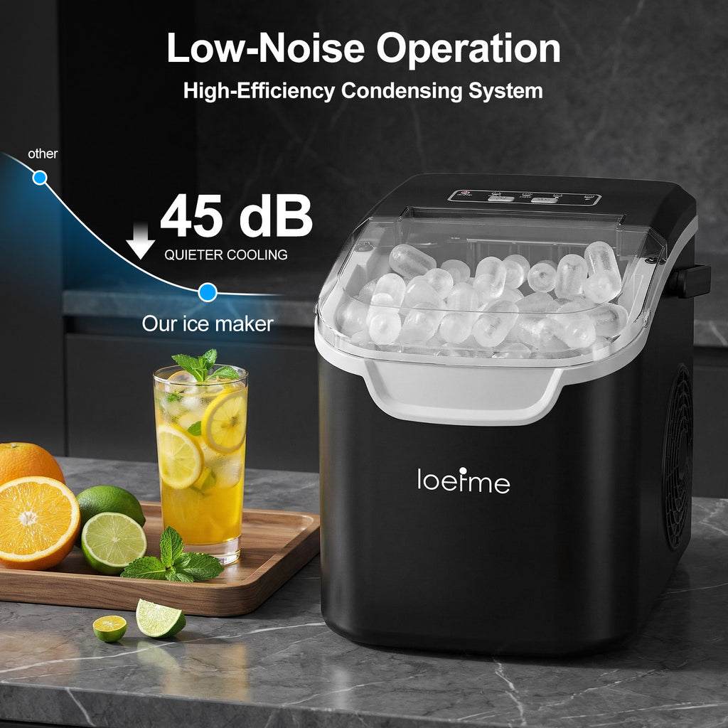 Eiswürfelmaschine, 10 kg für Küche und Partys – Detailansicht 12