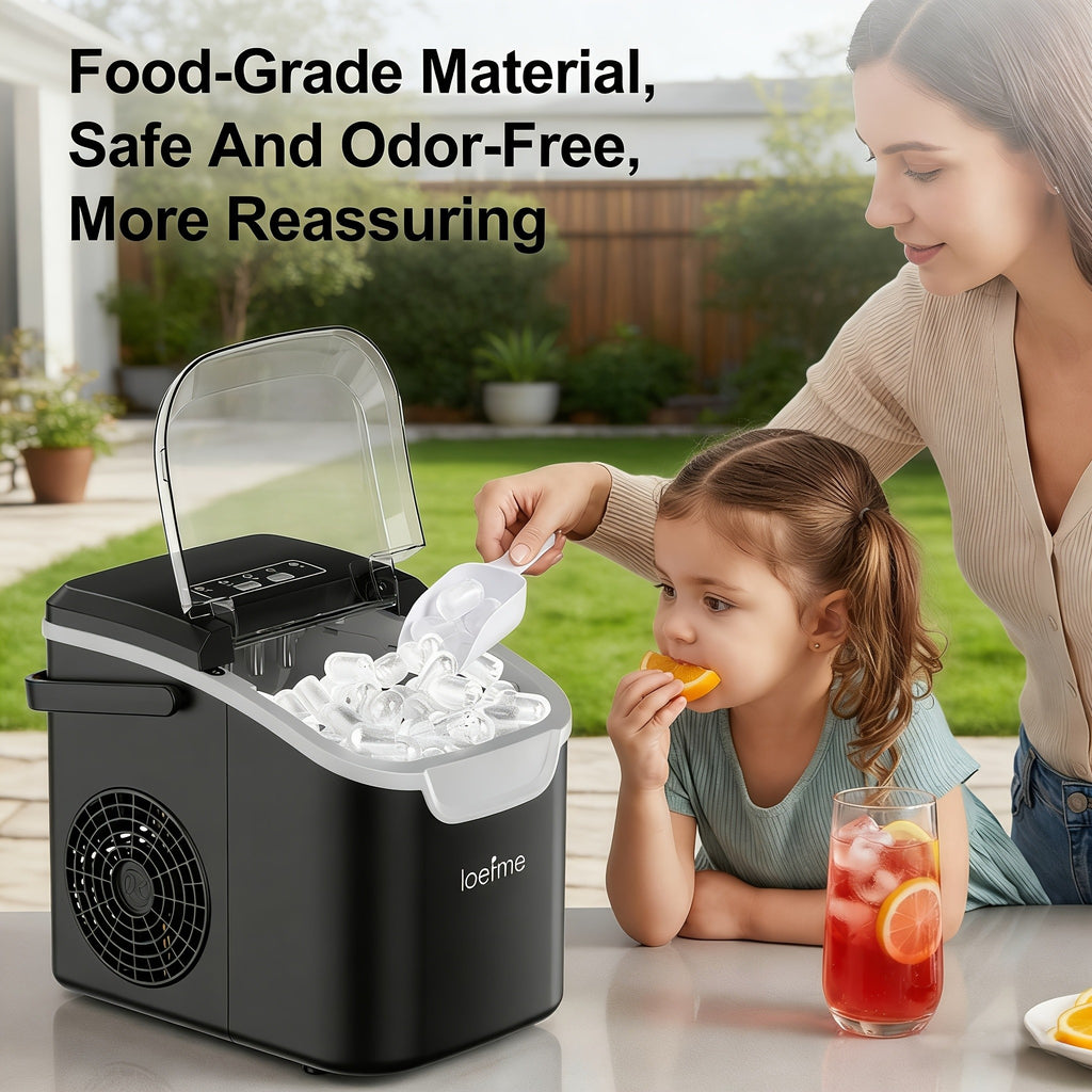 Eiswürfelmaschine, 10 kg für Küche und Partys – Detailansicht 14