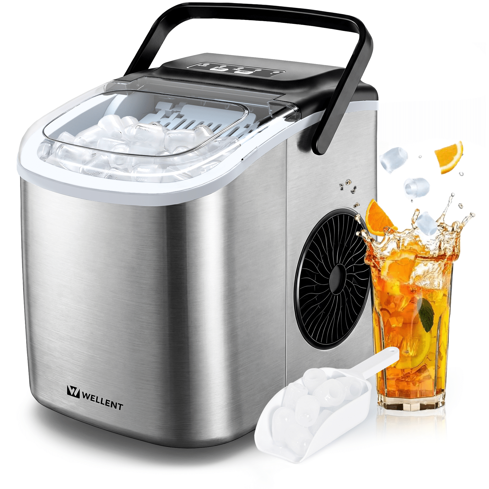 Eiswürfelmaschine, 12 kg für Küche und Partys – Detailansicht 9
